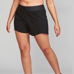 Janji Black Cadence Athletic Running Shorts Summer Workout Walking Size Small